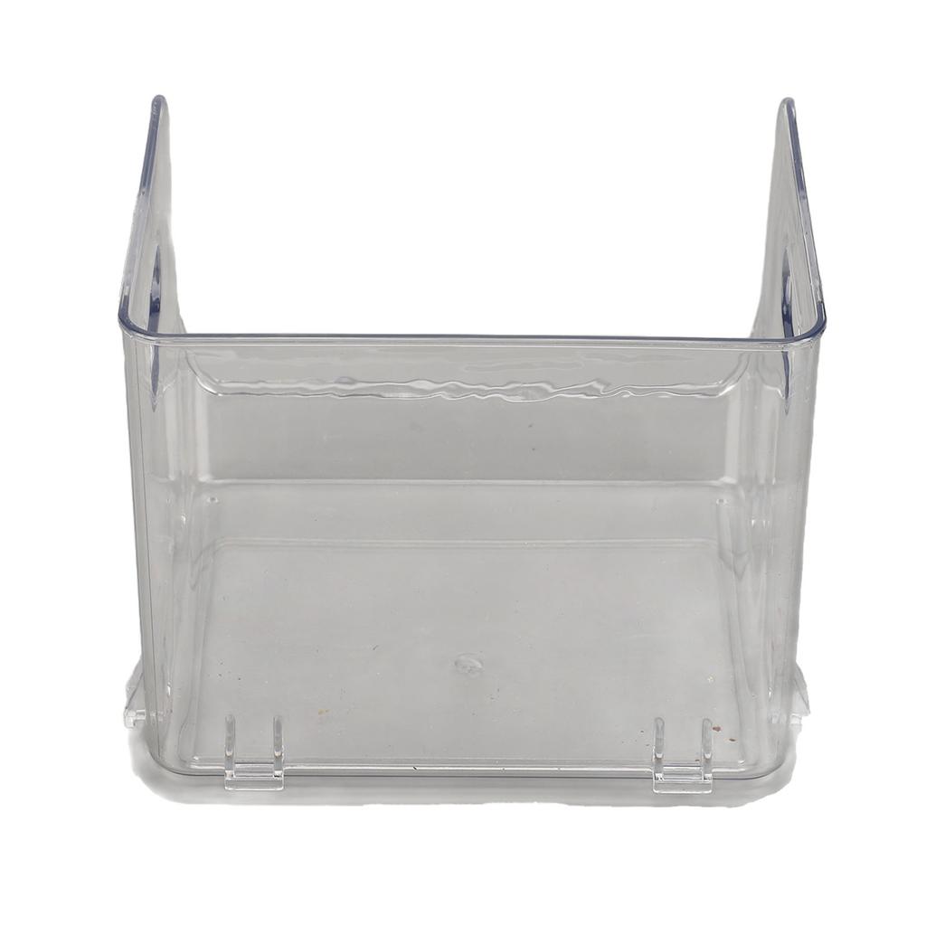 Storage Holder Transparent Stackable Design Waterproof Dustproof Double Handles PET Storage Container