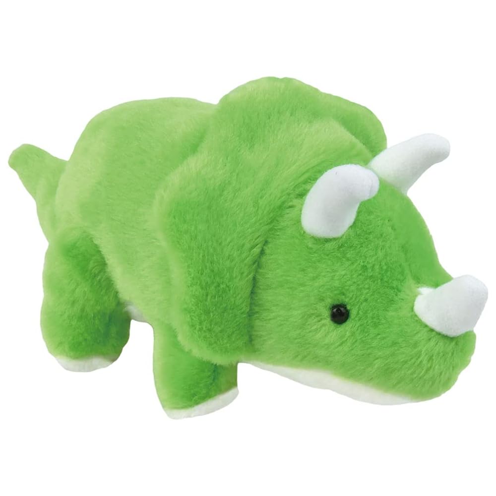 Dinosaur Era Triceratops Green Toy Figure 701970