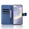 For Samsung Galaxy S25 Case PU Leather Diamond Texture Wallet Phone Cover