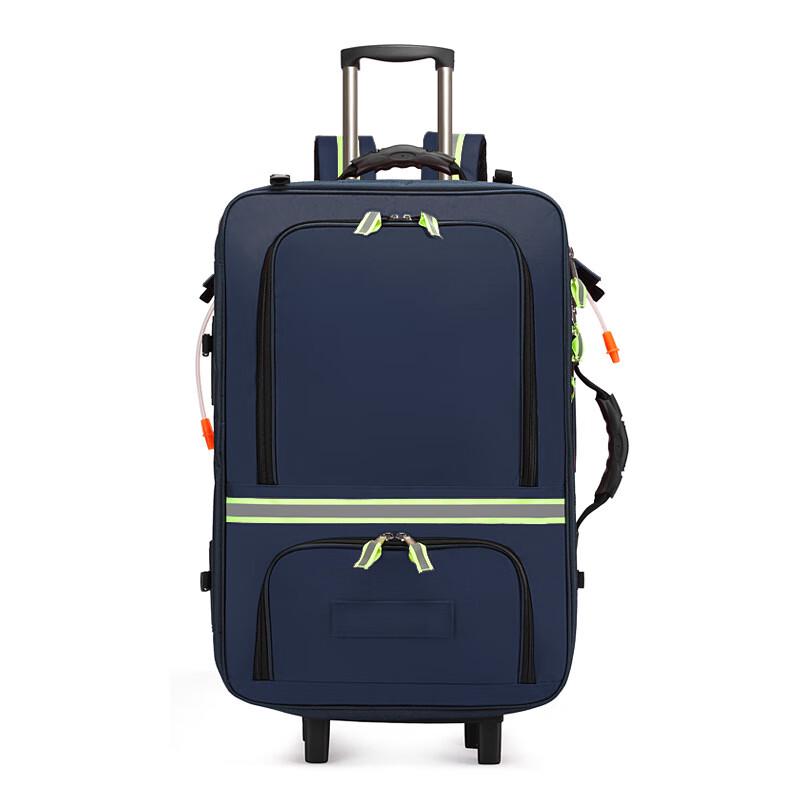 Bolida Large Capacity Rolling Emergency First Aid Kit Backpack