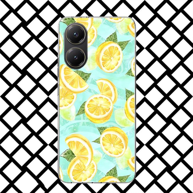 Summer Fruits Lemon Phone Case for Xiaomi Poco F7 Ultra X7 X6 X5 Pro X4 Gt M8 M7 Redmi 15 15C 13 13C 12 12C Soft Cover Fundas Po