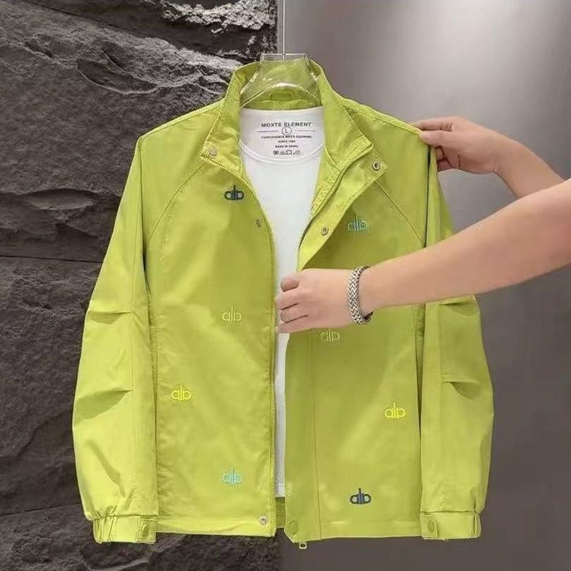 Trendy Unisex Light Luxury Stand Collar Casual Jacket - Autumn Arrival