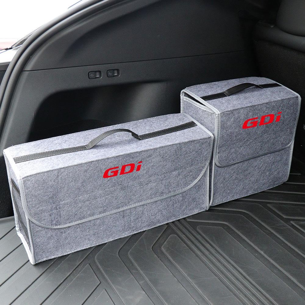 Car Trunk Storage Bag Felt Cloth Organizer Box Collapsible Auto Tools Case Accessories For Hyundai GDI i40 i30 i10 i20 Azera NX4 PP19