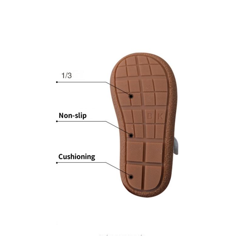 Cartoon Rabbit Baby Boys Children's Casual Shoes Spring Genuine Leather Girls flat shoes Non-slip Soft Sole Kids Leather Shoes