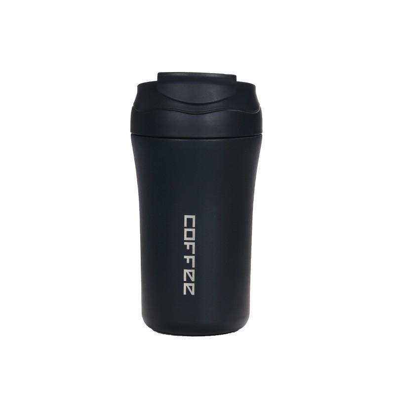 14Oz Insulated Stainless Steel Travel Coffee Mug Spill Proof Travel Mug with Straw Reusable Drinkware for Hot and Cold Beverages