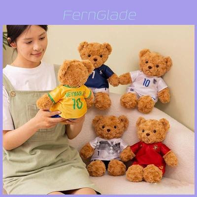 Adorable Soccer Teddy Bear Plush Toy With Messi Jersey Cute And Collectible Gift