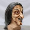 Maska hlavy starého muža Úniková miestnosť strašidelného domu Strašidelné scény Kostýmové rekvizity Halloween horor Dlhovlasá čarodejnica Pokrývka hlavy
