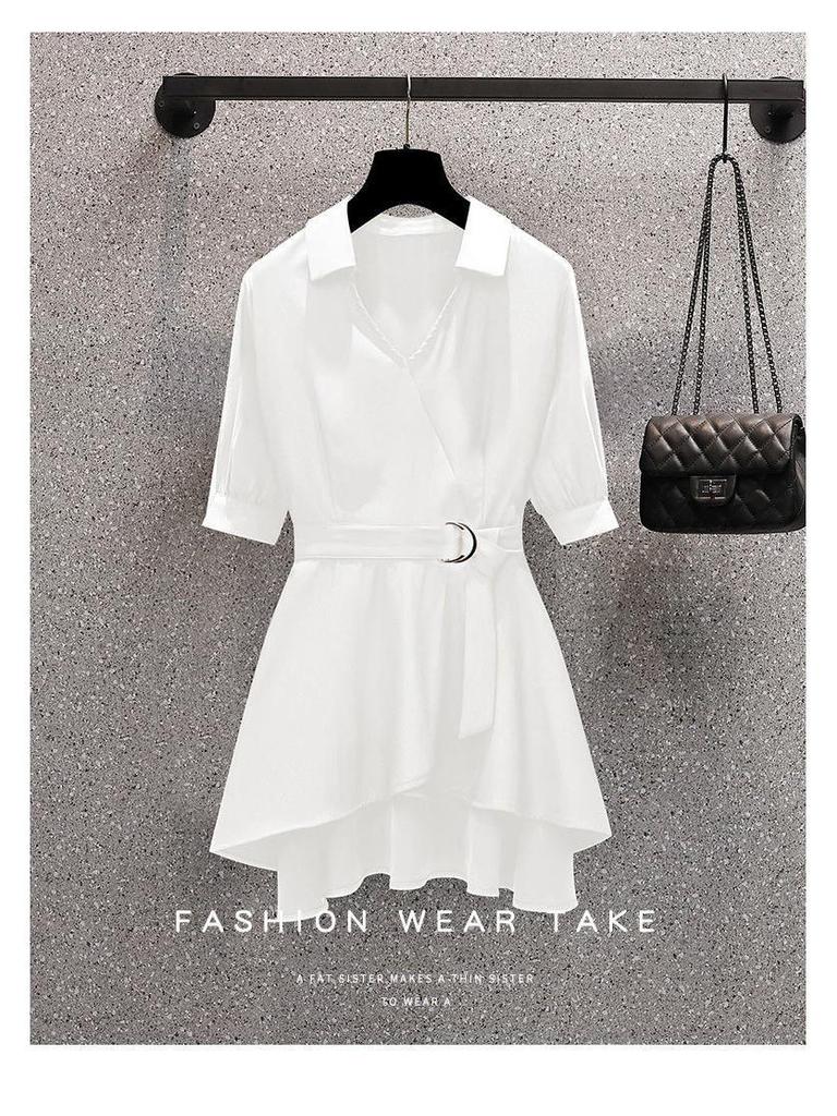 Plus Size Women's Trendy Slimming Waist Blouse 2025