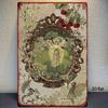 Vintage Metallwandkunstschild Biene Küchen Dekoration Kaffeebar Blechschild