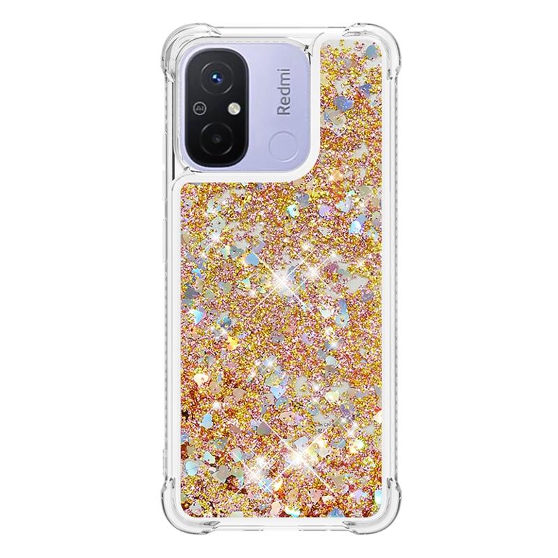Pre Xiaomi Redmi 12C Puzdro Trblietavé Dynamické Tekuté Puzdro na Pre Fundas Xiaomi Redmi 12C Mi Kryt na Telefón Xiomi Redmi12C 12 C Coque