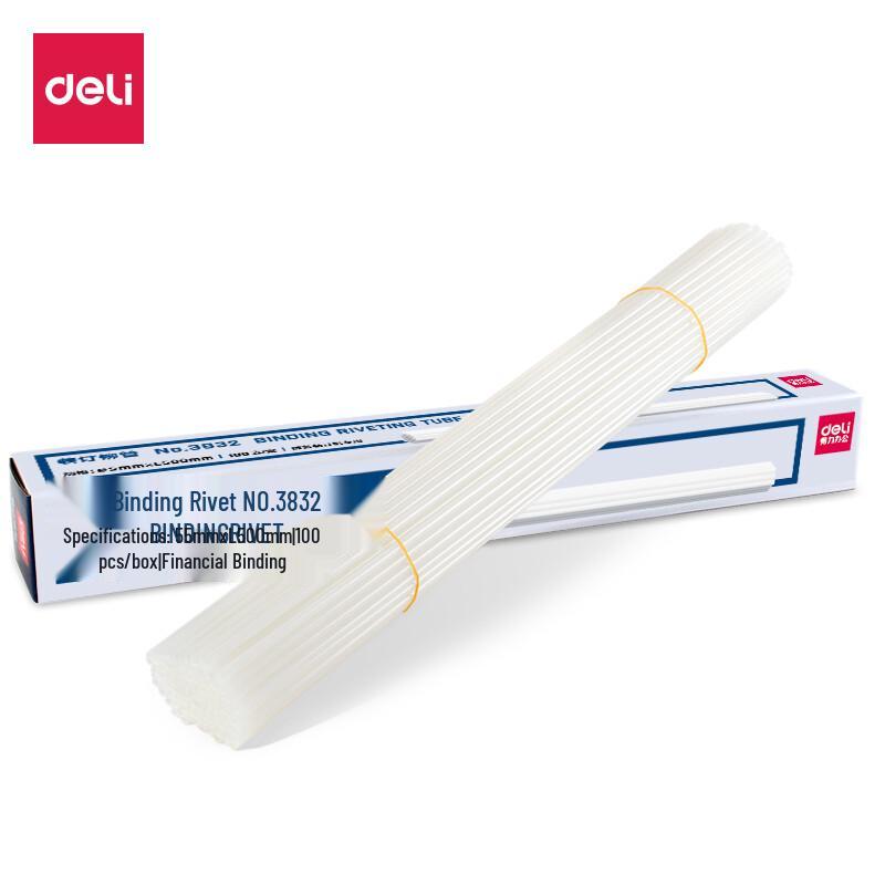 Deli 3832 Transparent Binding Rivets