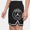 Jordan Paris Saint-Germain Basketball Breathable Mid-Waist Shorts Men Bottoms Black CK9766-010