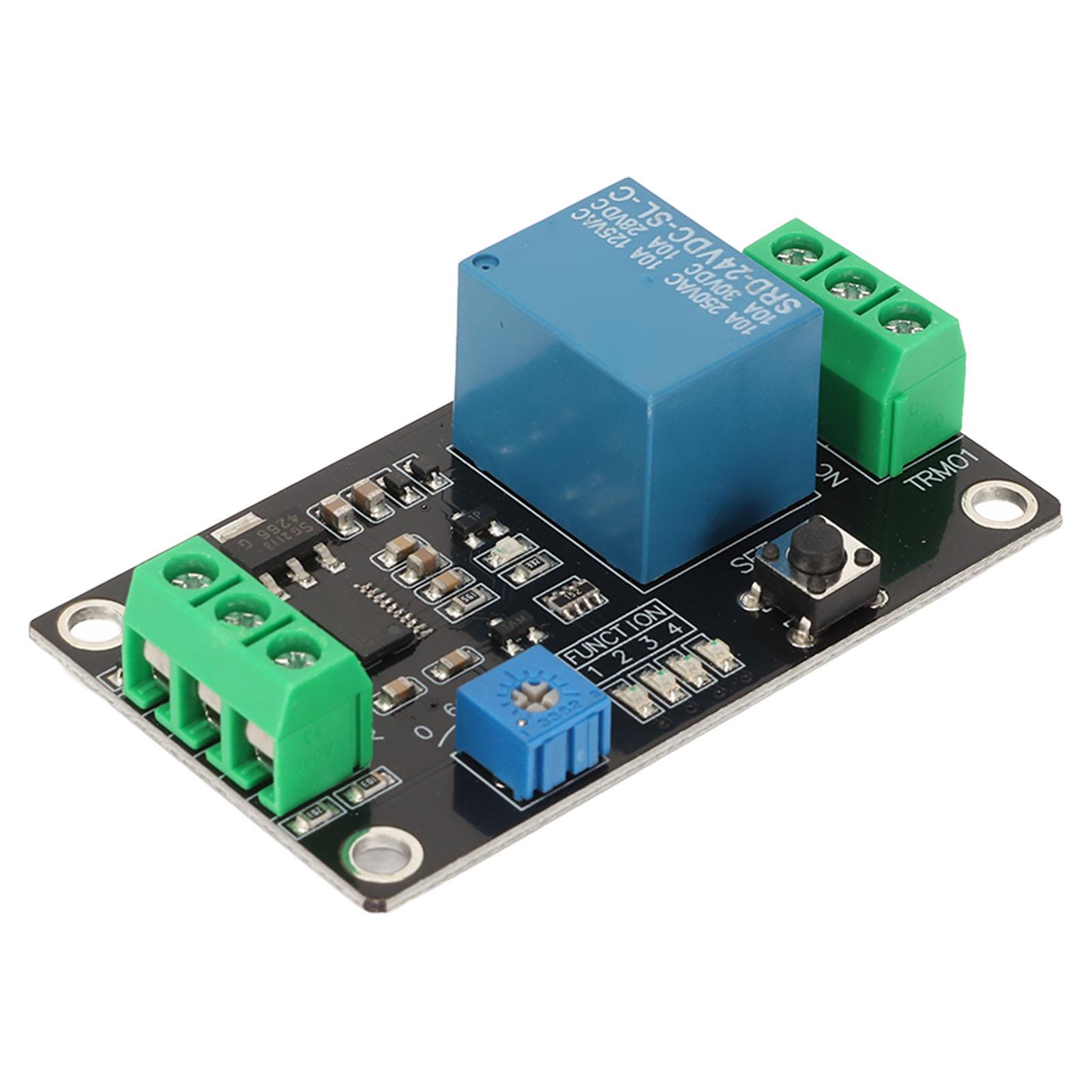 

Модуль реле затримки часу Затримка вимкнення Затримка ввімкнення Самоблокувальний перемикач затримки для