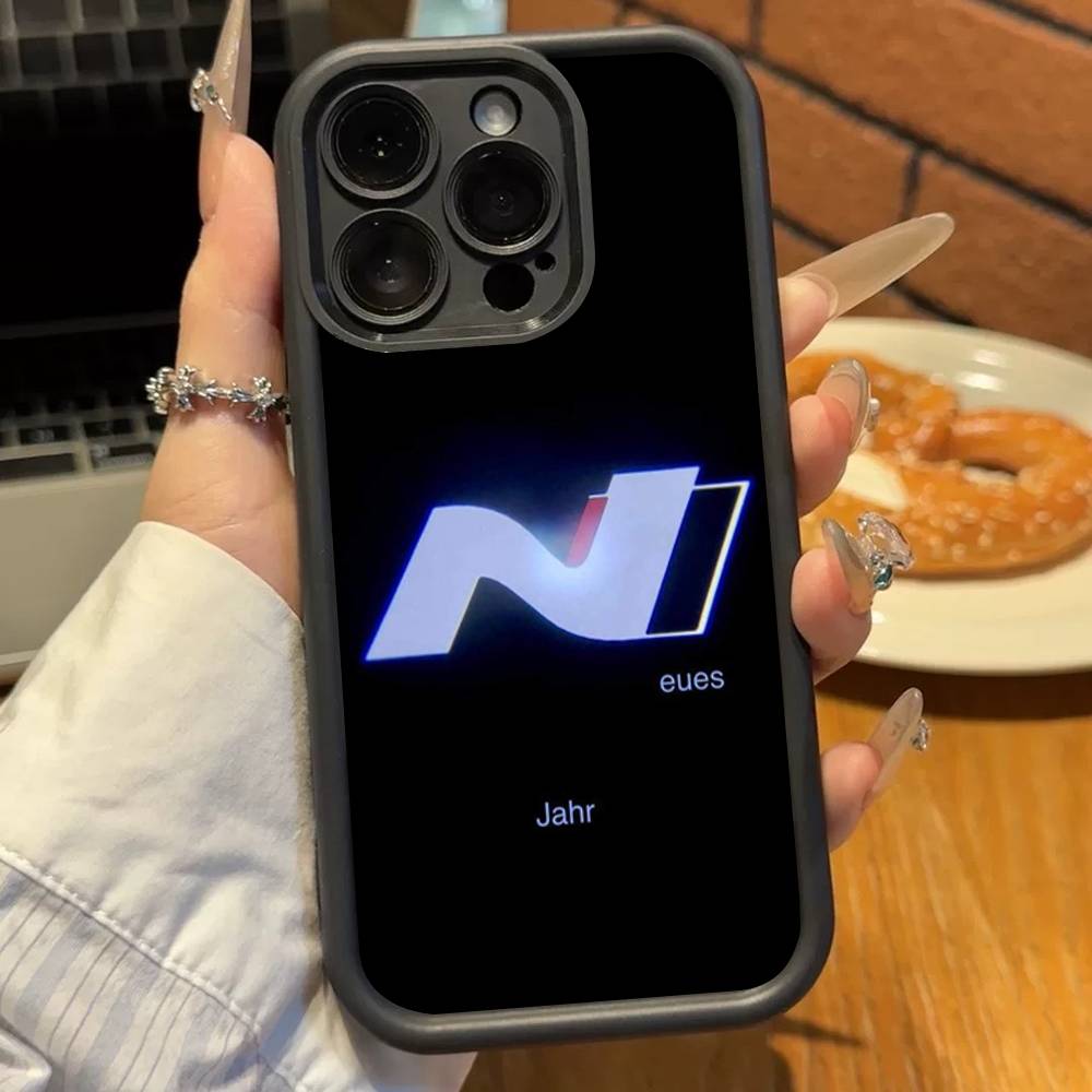

i30N Sports Car Phone Case For Iphone 11 12 13 14 15 16 17 Pro Max Mini Plus Soft TPU Back Cover iPhone 14