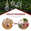 10Pcs Clear Plastic Balls Fillable DIY Crafts Christmas Decorations Transparent Ornaments Birthday Party Supplies