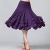Modern Dance Skirt, Mesh, Large Swing Skirt, Latin Dance, Ballroom Dance, Square Dance, Practice Half Body, Medium Length Dance Skirt