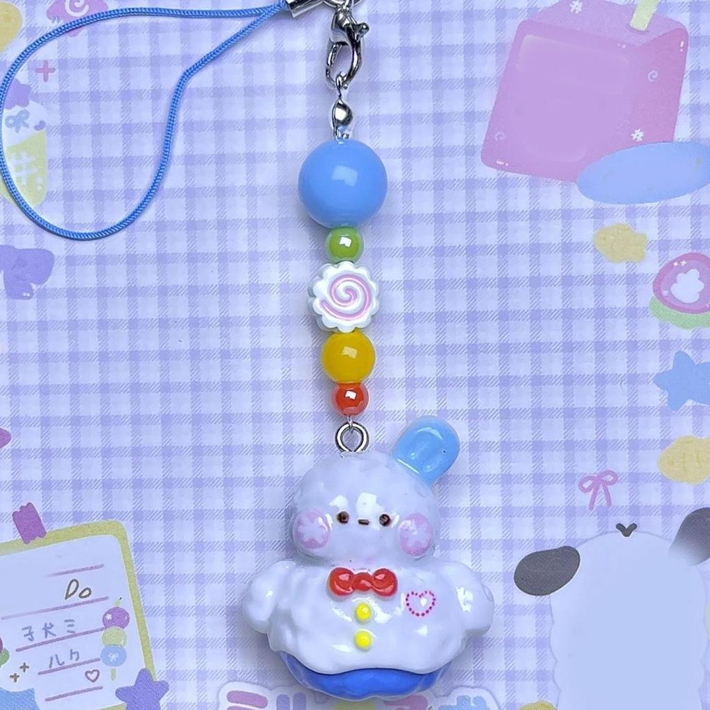 Festlicher Schneemann Schneeflocke Handy-Anhänger Schlüsselanhänger Harz Handy-Lanyard Winter Feiertagsgeschenk Für Weihnachtsdekoration