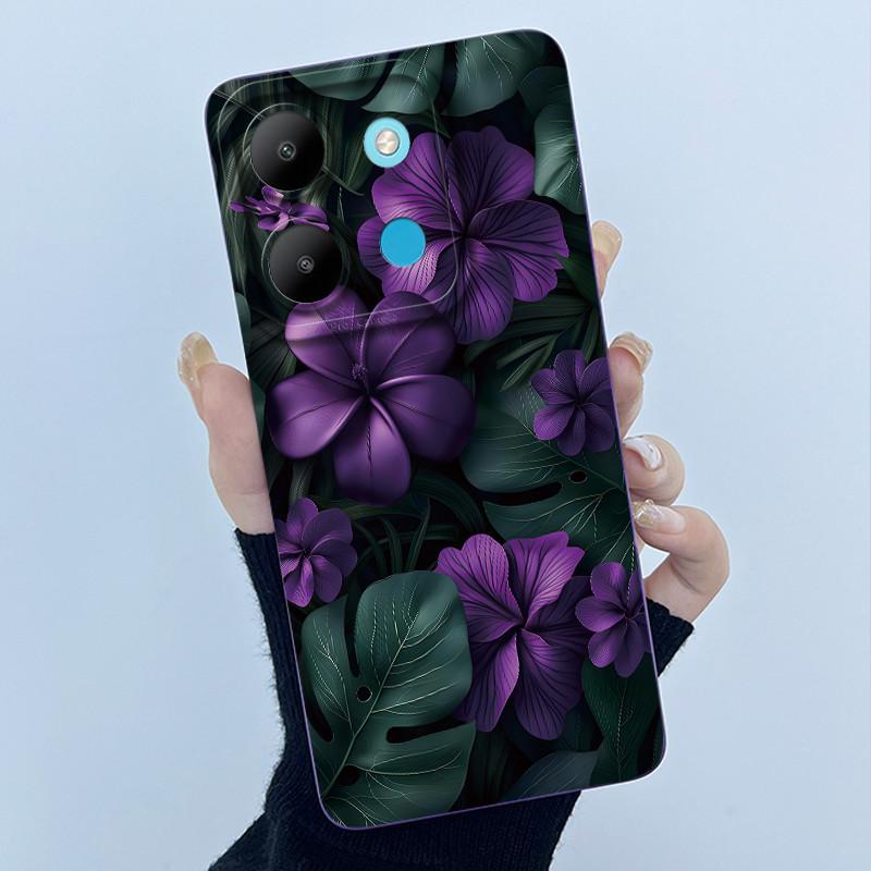 For Infinix Smart 7 Plus X6517 Phone Case Smart 7Plus Soft Silicone Coque Sweet Lovely Funny Cool Printing Protective Back Cover