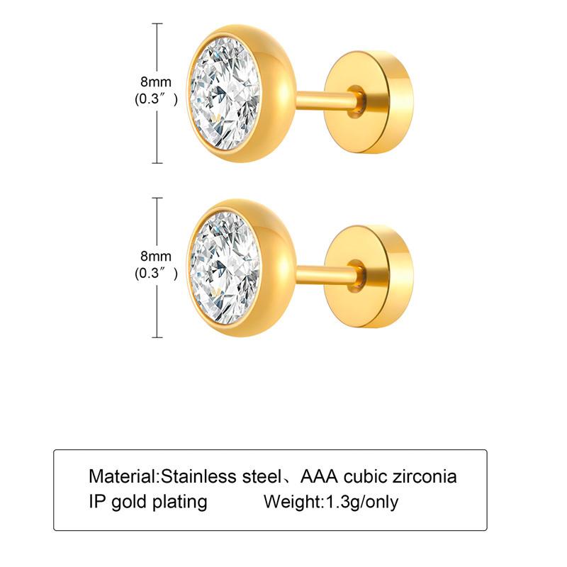 Sparkling Cubic Zirconia Bracelets For Women, Stainless Steel Set Wedding Bride Bridesmaid Jewelry