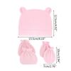 Baby Hats Newborn for Girls Baby Infant Beanie Caps for 0-6 Months Infants Newborn Hospital Hat Cotton Baby Accessories