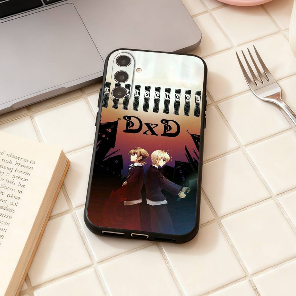 H-High School DXD H-HERO Phone Case For Samsung Galaxy A73,A72,A71,A70,A53,A52,A51,Others Soft Black Shell