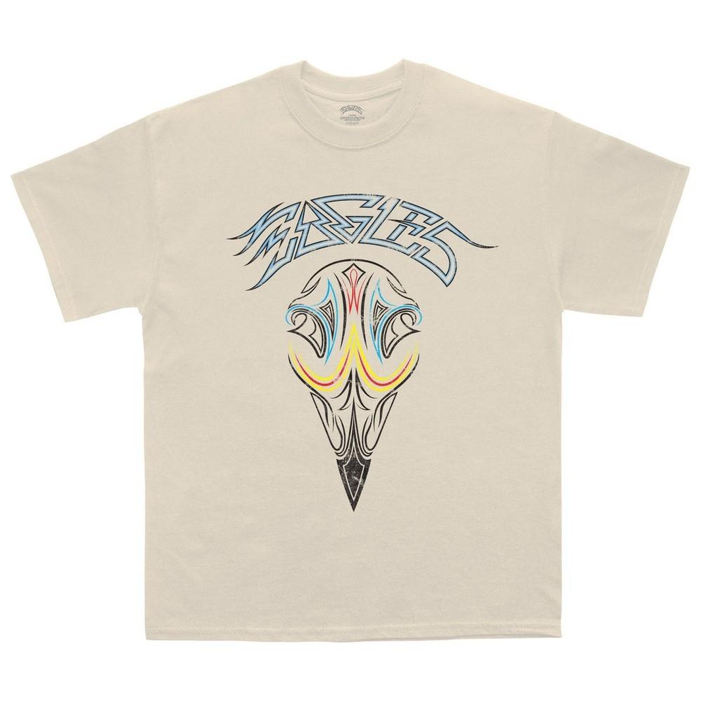 Eagles Greatest Hits Album Cover TShirt Classic Rock Band Ivory Tee Unisex T-Shirt S