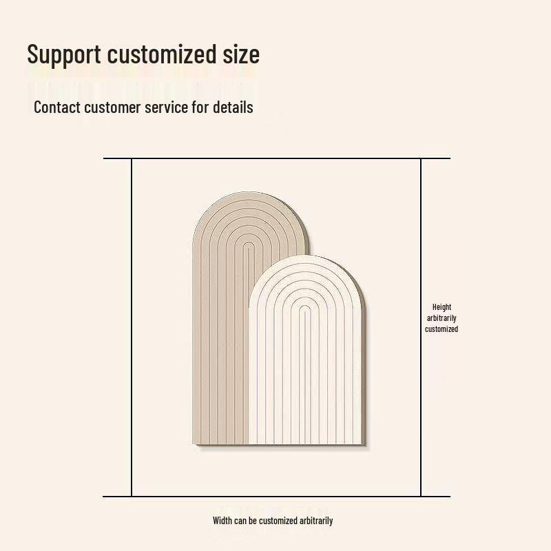 Selbstklebender Filz-Wandaufkleber: Kollisionsschutz, Schmutzabweisend, Dekorative Abdeckung für Wohnzimmer-Wandverkleidungen und Wandunebenheiten