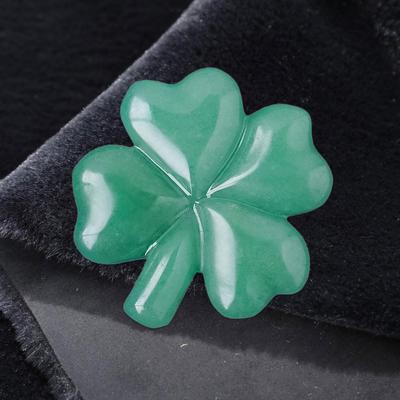 Four Leaf Clover Sculpture Ornament Decorative Craft for Friend Lover Elder