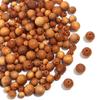 30-100pcs/Lot Natural Thuja Wooden Beads Round Loose Spacer Bead with Aroma for Jewelry Making DIY Braceelt Necklace Accessories