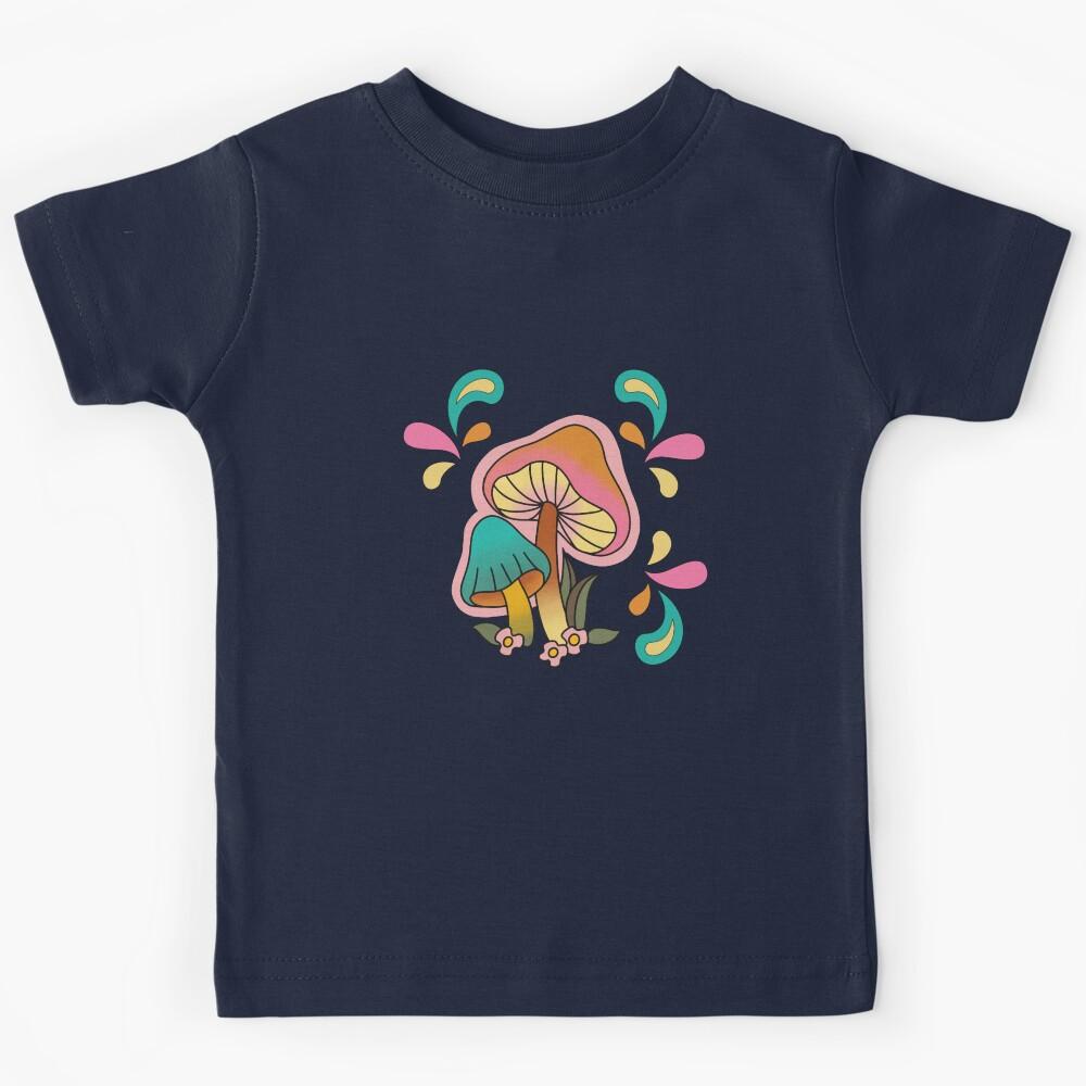 Hippie Mushrooms Kids T-Shirt 100