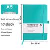Customizable A5 Leather Strap Notebook with Printable Logo - Simple Business Design