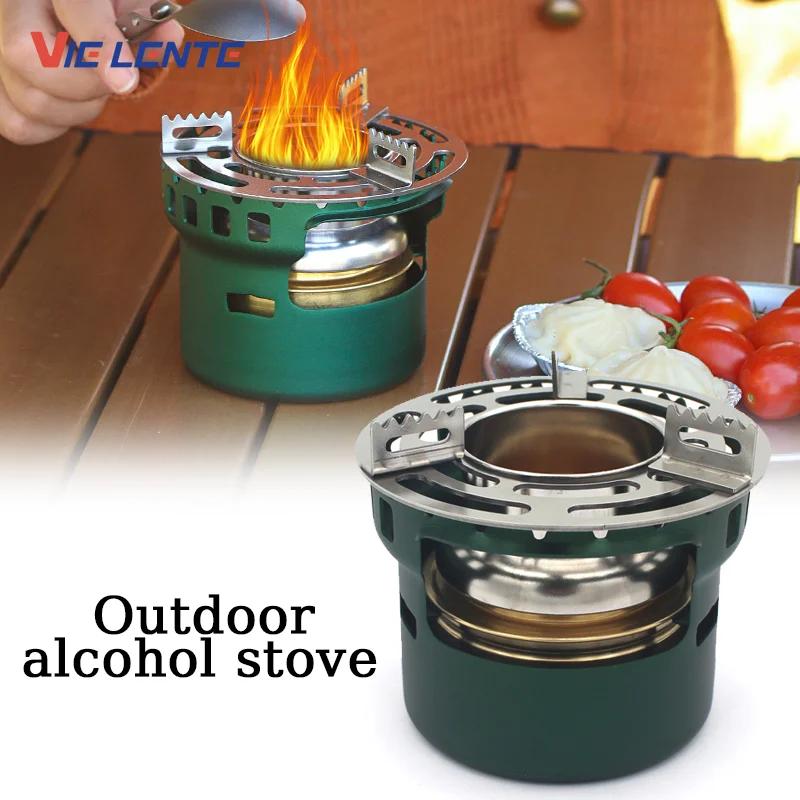 Alcohol Stove Camping Supplies Cooking Outdoor Outdoors Equipment Accessories Furnace Camp Mini Camp Cooking Supplies Hiking