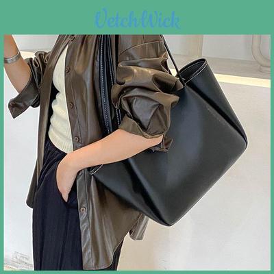 2023 New Fashion Women's Tote Bag Large Capacity Cross-border Soft Leather Shoulder Bag Street Style