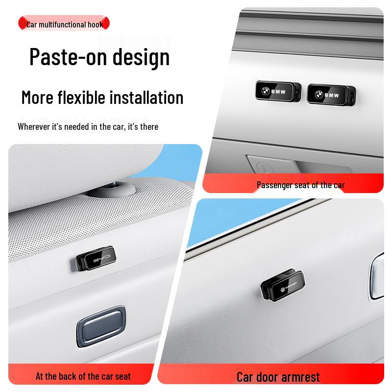 Multi-functional Adhesive Hook for Li Auto L6/7/8/9 ONE MEGA - Punch-Free Cable Storage