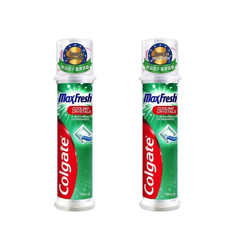 Colgate Cool Mint Fresh Breath Anti-Cavity Toothpaste (Twin Pack)