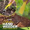 Weeder Ring Tool Chemical Free Weeding Shovel Effortless Root Puller for Organic Gardens Raised Beds Ergonomic Hand Digger