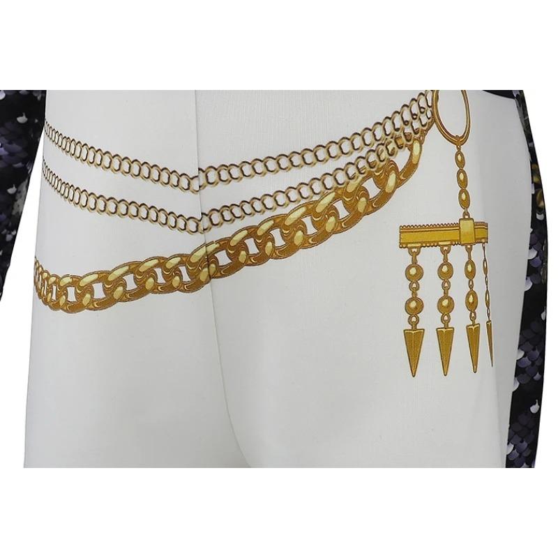 Kız Çocuk Siyah Phnom Penh Şarkı Sahne Performans Kostümü Cadılar Bayramı Partisi Kardeşler Grup Şarkı Yarışması Havalı Kız Ceket Takımı