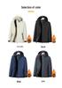 Men's Thickened Down Jacket: Windproof, Waterproof, Graphene-Enhanced, Warm Cotton Coat for Autumn and Winter