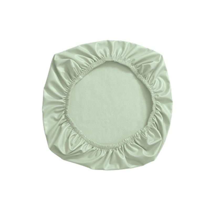 Универсальный Съемный Вращающийся Чехол на Стул Из Водонепроницаемого Мягкого ПУ Кожезаменителя зелёный