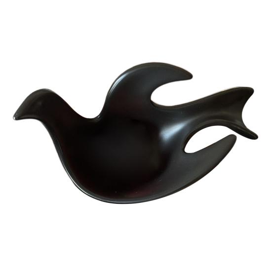 

Керамическая тарелка для соуса, креативная милая тарелка для приправы в виде голубя, мультяшная тарелка для макания, тарелка для закусок, кухонные принадлежности чёрный