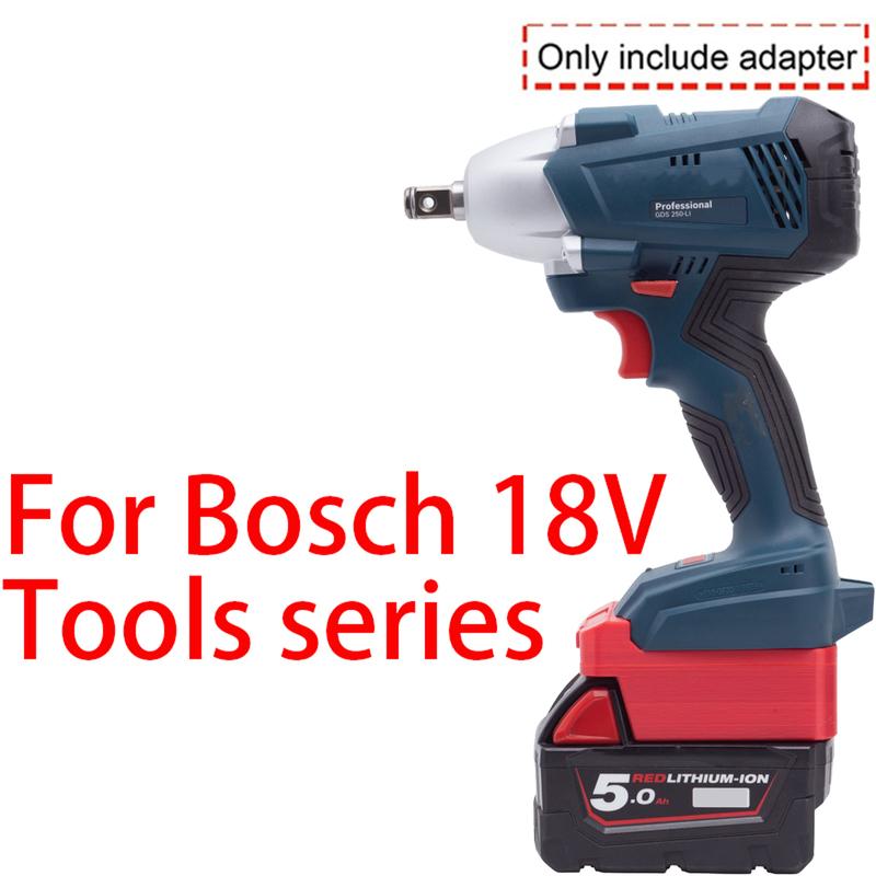 Adapter Converter For Bosch 18V Li-ion Tool To Milwaukee 18V Li-ion Battery Adapter Converter Power Tool Accessory