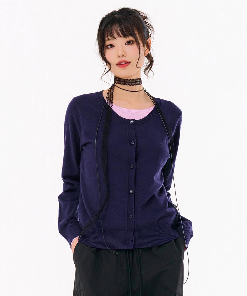 CHASECULT Women'S Layered Knit Cardigan-Farg5261B04