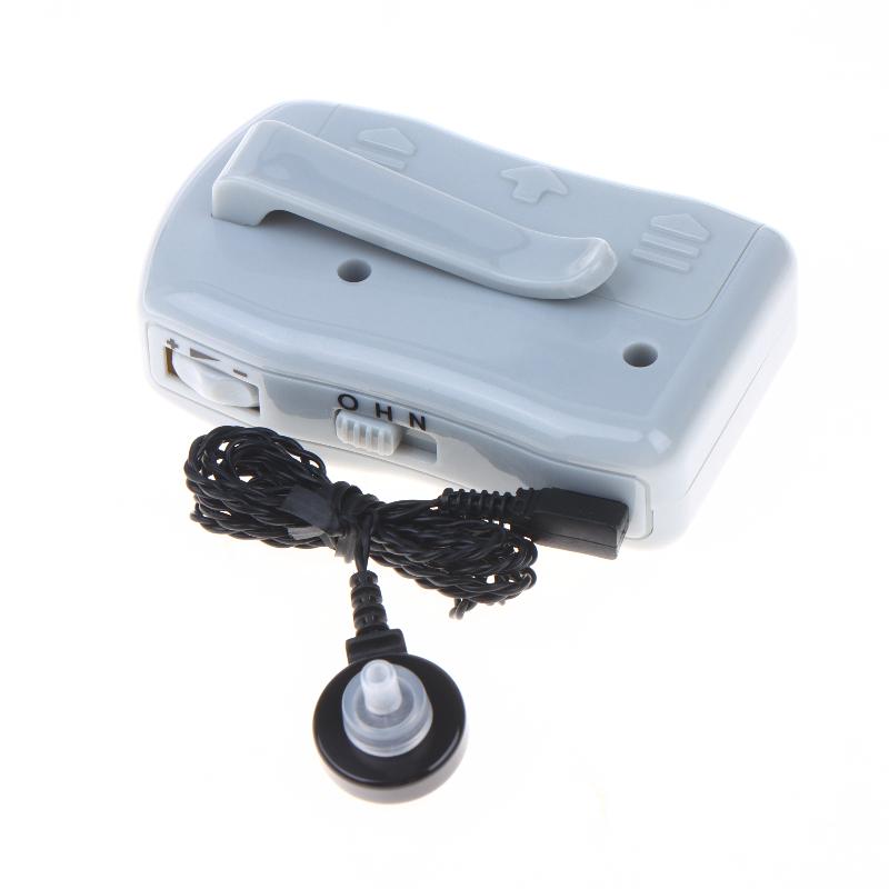 Pocket Ear Hearing Aid Wired Sound Amplifier Receiver Amplificador Adjustable Tone Deaf Aid Eare Health Care Tool