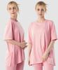 Armedes [2Pack] Women'S Peach Touch Oversized Side Slit Short Sleeve T-Shirt Ar-239 (A Type)