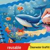 Magic Water Painting Book: Reusable Coloring and Graffiti Book for Kindergarten Boys and Girls