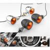 Motorcycle Parts, Vintage Single-line Round Front Turn Signals, Motorcycle Tail Lights, Motorcycle Turn Signals Motorcycle