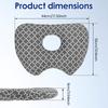 Ear Piercing Pillow for Side Sleepers Protective Ear Pain Relief Inflammation Pressure Sores Donut with Ear Hole Comfortable