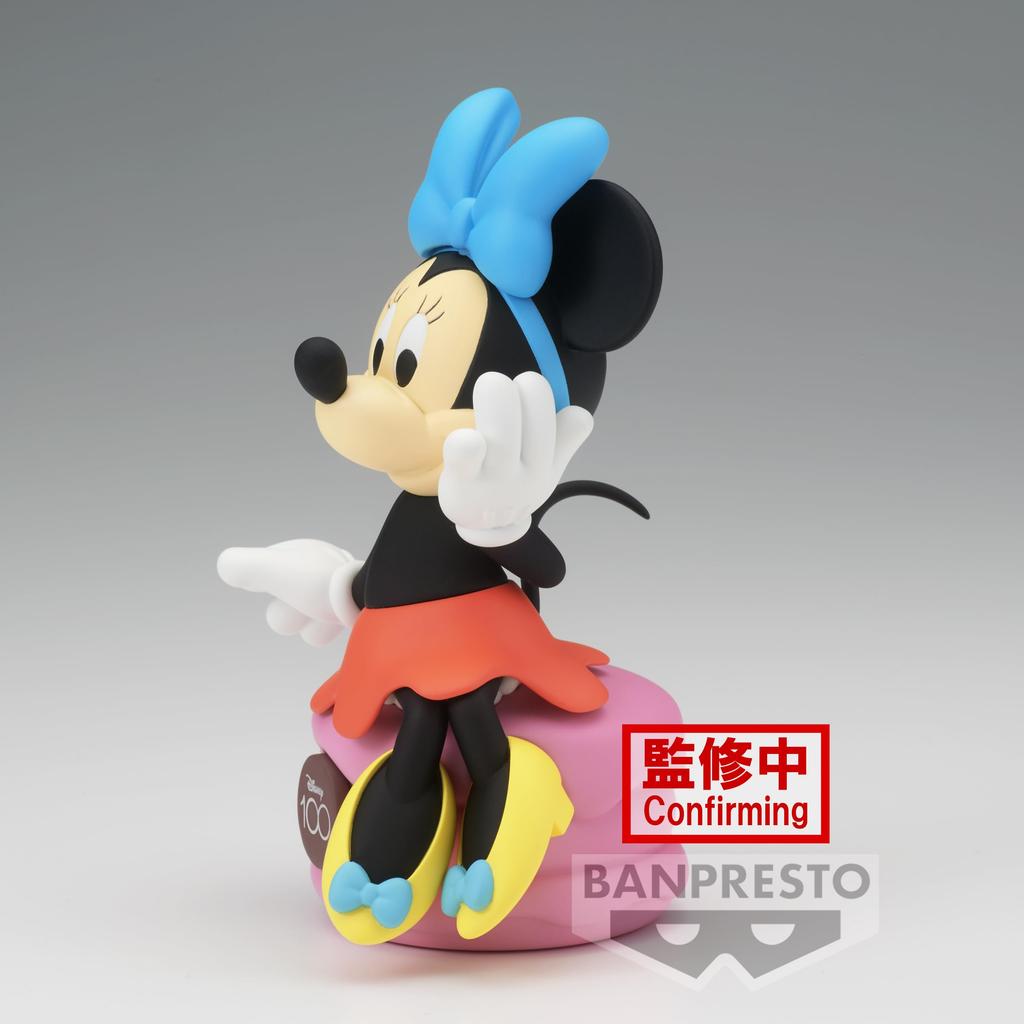 BANPRESTO Disney Postava Měkký Vinyl Minnie Mouse Disney 100. výročí