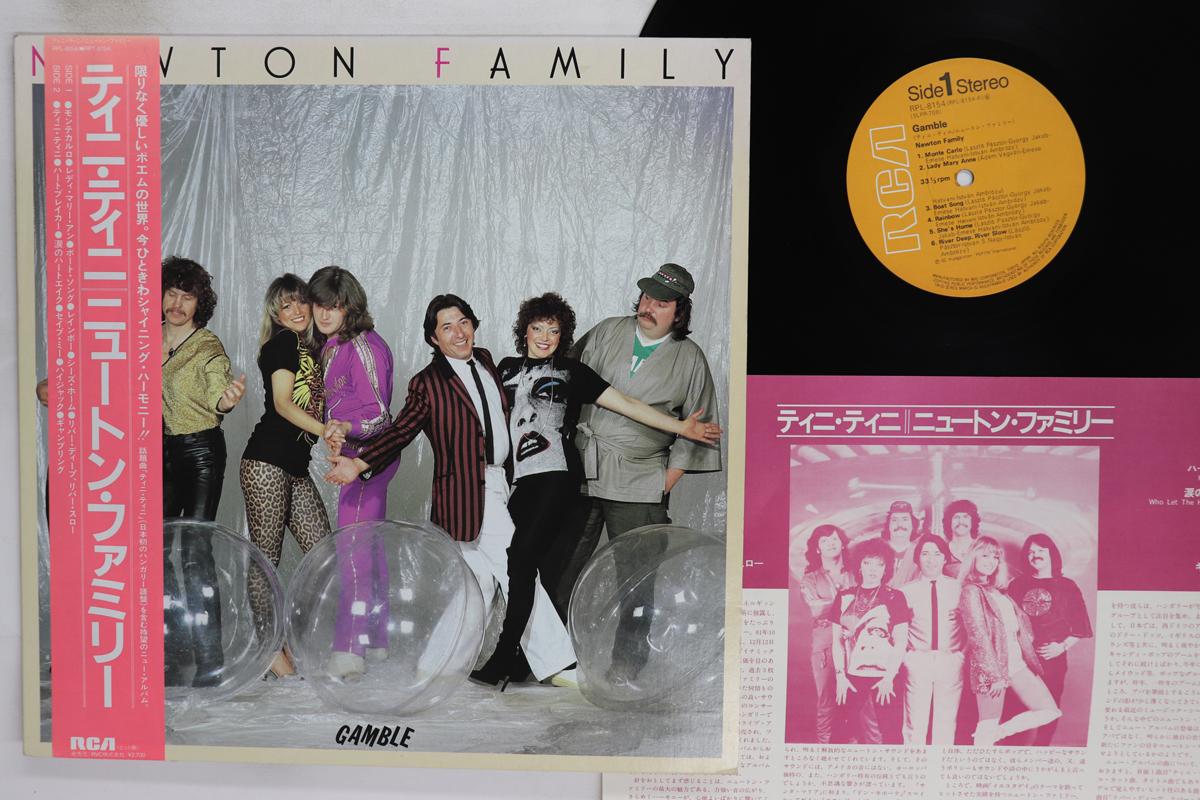 

LP Record NEWTON FAMILY Gamble RPL8154 RCA 1982 Japan Obi Pop Used