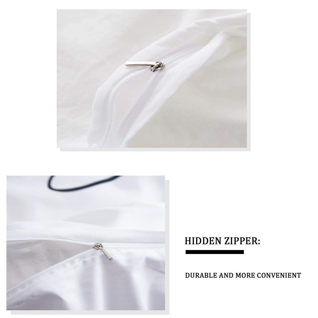 Golden Green Corrugated Bedding Three-Piece Quilt Cover